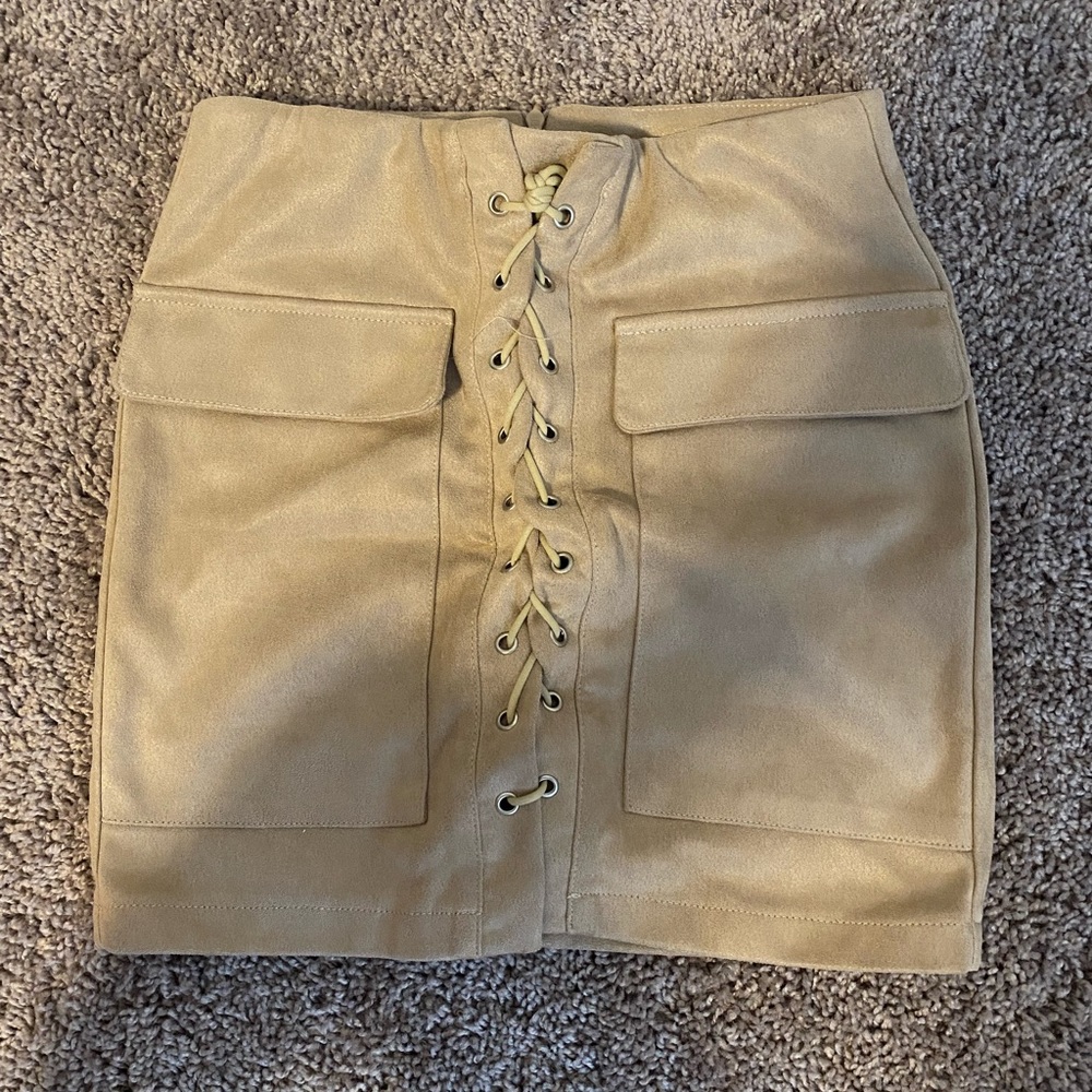 Tan Skirt